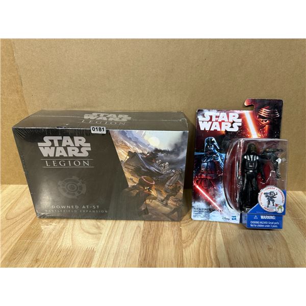 Lot of 1 Star Wars Legion Battlefield Expansion + Darth Vader Action Figure - New