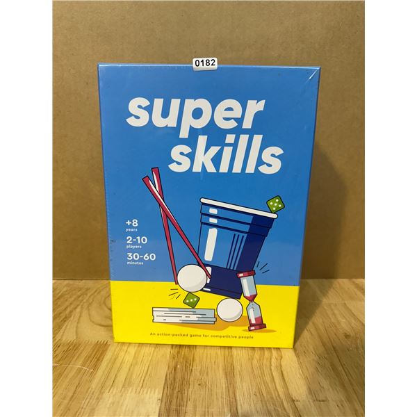 Lot of 1 "Super Skills" Party Game - New