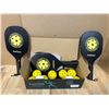 Image 2 : Lot of 1 Amicoson Pickleball Paddle Set w/ Balls