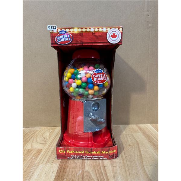 Lot of 1 Dubble Bubble Old Fashioned Gumball Machine