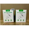 Image 1 : Lot of 2 Floveme Dual Port USB Car Chargers - New