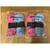 Image 1 : Lot of 2 Sets of Grip Socks (6-pairs) - L/XL - NEW