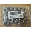 Image 3 : Lot of 4 Sets of Flanged Nuts 25pcs - New