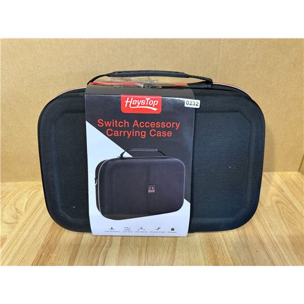 Lot of 1 HeysTop Nintendo Switch Accessory Carrying Case - New