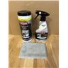 Image 1 : Lot of 2 Weiman Stainless Steel Cleaner and Wipes