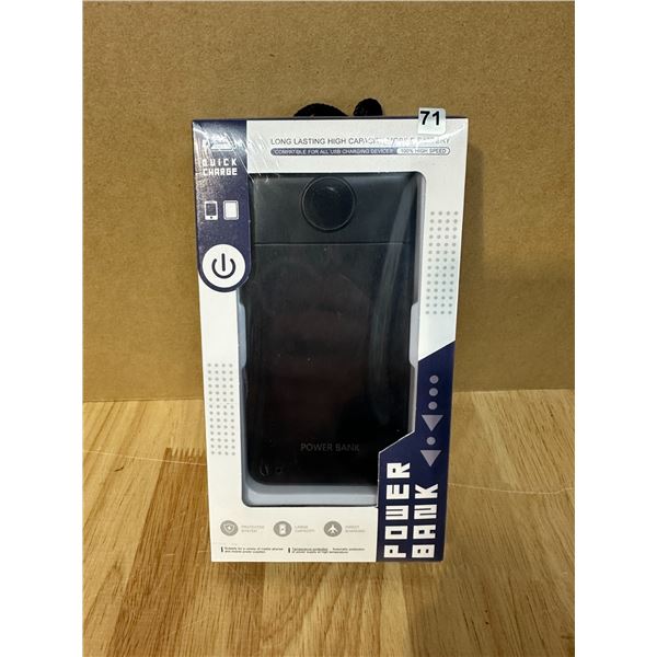 Lot of 1 Fast Charging 10000mAh Power Bank