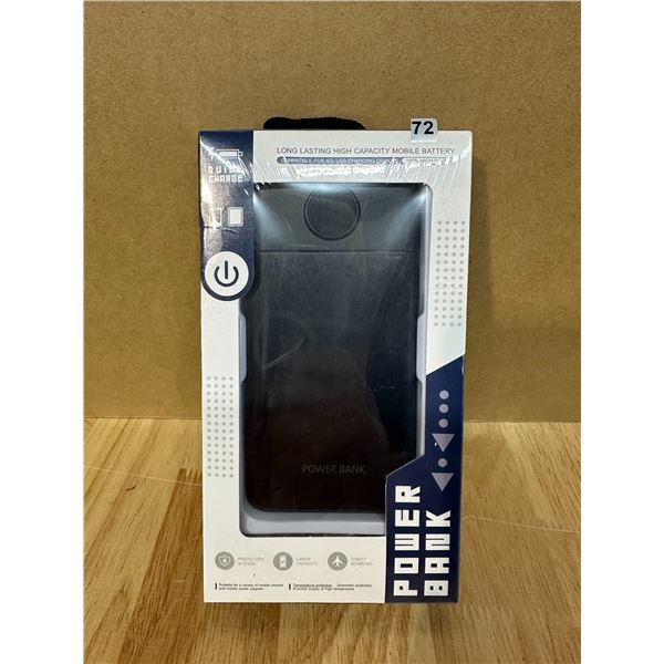 Lot of 1 Fast Charging 10000mAh Power Bank