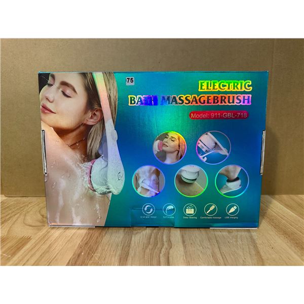 Lot of 1 Electric Bathing Massage Scrubbing Brush