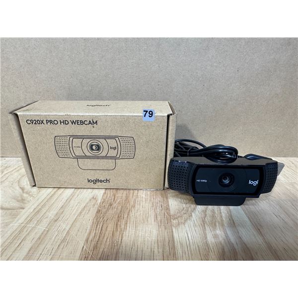 Lot of 1 Logitech C920X Professional HD Webcam