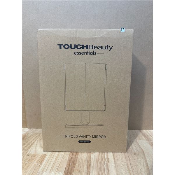 Lot of 1 TouchBeauty Trifold Vanity Mirror