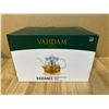 Image 4 : Lot of 1 Vahdam Radiance Glass Tea Pot - 1000ml