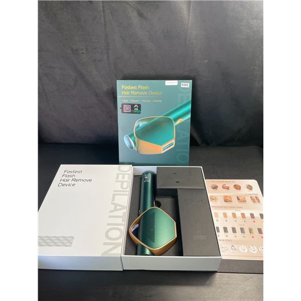 Lot of 1 Fastest Flash Hair Removal Device - At Home Laser/IPL Hair Removal Device