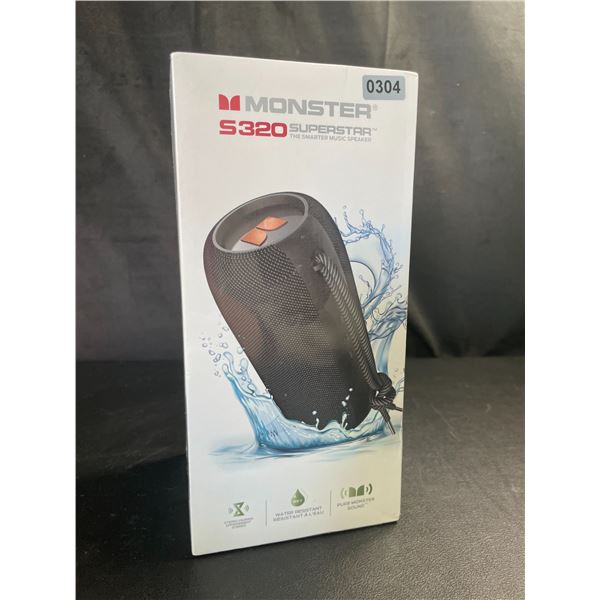 Lot of 1 MONSTER S320 Superstar Bluetooth Speaker - Brand New Sealed!