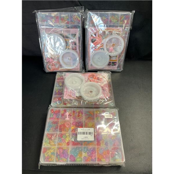 Lot of 4 Beading/Jewelry Crafting Kits - Brand New