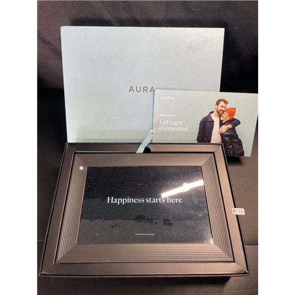 Lot of 1 Aura Carver WiFi Digital Picture Frame