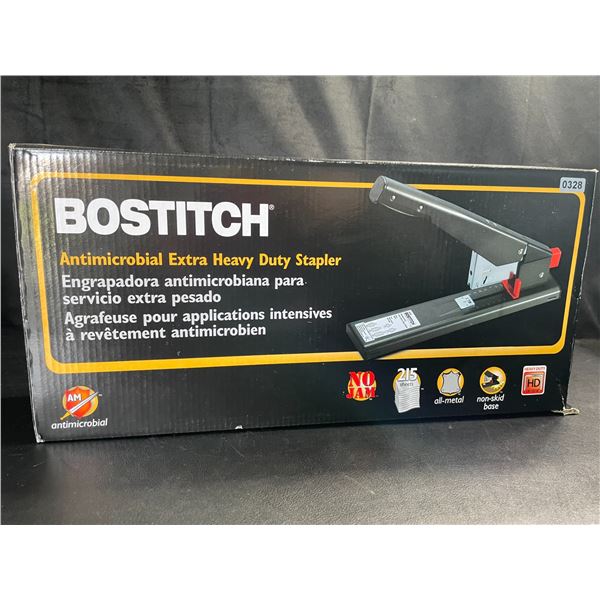 Lot of 1 Bostitch Antimicrobial Extra Heavy Duty Stapler - Brand New! (Staples 215 Sheets at Once!)