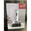 Image 1 : Lot of 1 Electric Wine Set - Brand New! Includes Opener, Aerator, & Pourer