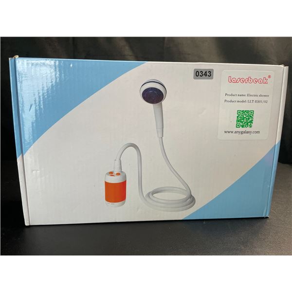 Lot of 1 Portable Rechargeable Camp Shower/Travel/Pet Shower - Brand New!