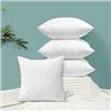 Image 1 : Lot of 1 Box of Soleebee Throw Pillow Inserts - 18 x 18inch - 4 in Box - Brand New!