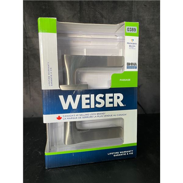 Lot of 1 Weiser Passage Door Handle - Brand New