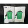 Image 1 : Lot of 2 Diller Vacuum Insulated Water Bottles/Mugs With Lids - 12oz/380ml - Brand New!
