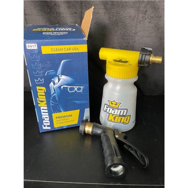 Lot of 1 FoamKing Premium Car Wash Foam Sprayer - Brand New!
