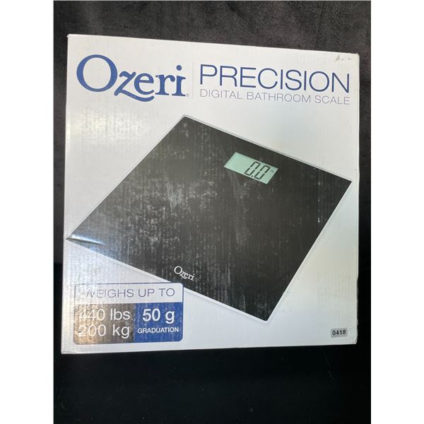 Lot of 1 Ozeri Precision Digital Bathroom Scale - Brand New