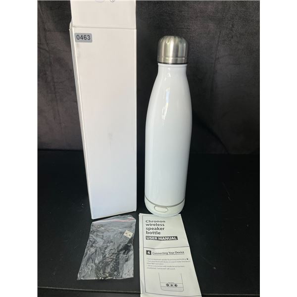 Lot of 1 Chronon Wireless Speaker Water Bottle - Brand New!