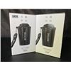 Image 1 : Lot of 2 Diller Vacuum Insulated Water Bottles/Mugs With Lids - 12oz/380ml - Brand New!