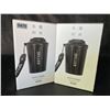 Image 1 : Lot of 2 Diller Vacuum Insulated Water Bottles/Mugs With Lids - 12oz/380ml - Brand New!