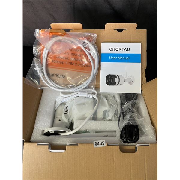 Lot of 1 Chortau Outdoor Waterproof WiFi Security Camera - Brand New