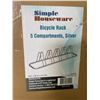 Image 4 : Lot of 1 Simple Houseware 5-Compartment Bicycle Rack (Large 70inch Size) - Brand New!