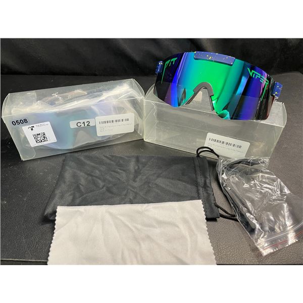 Lot of 2 Pit Viper Style Polarized Sunglasses - Brand New