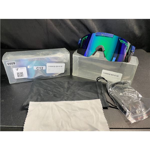 Lot of 2 Pit Viper Style Polarized Sunglasses - Brand New