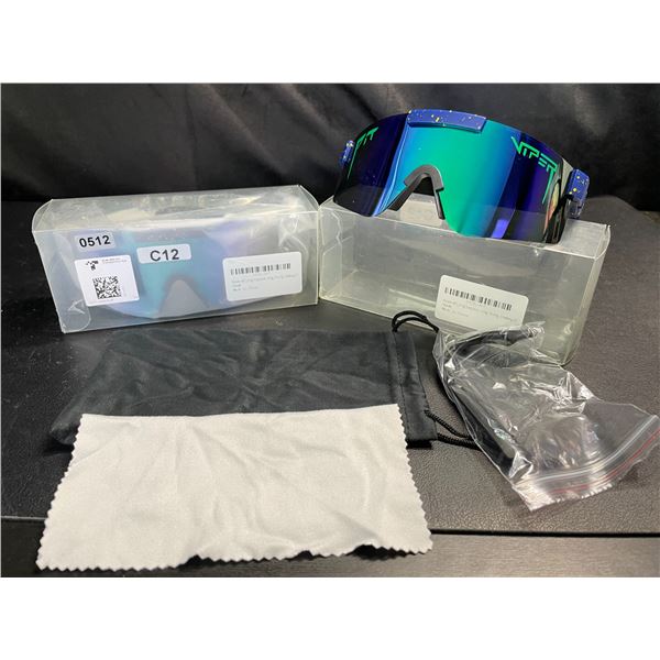 Lot of 2 Pit Viper Style Polarized Sunglasses - Brand New