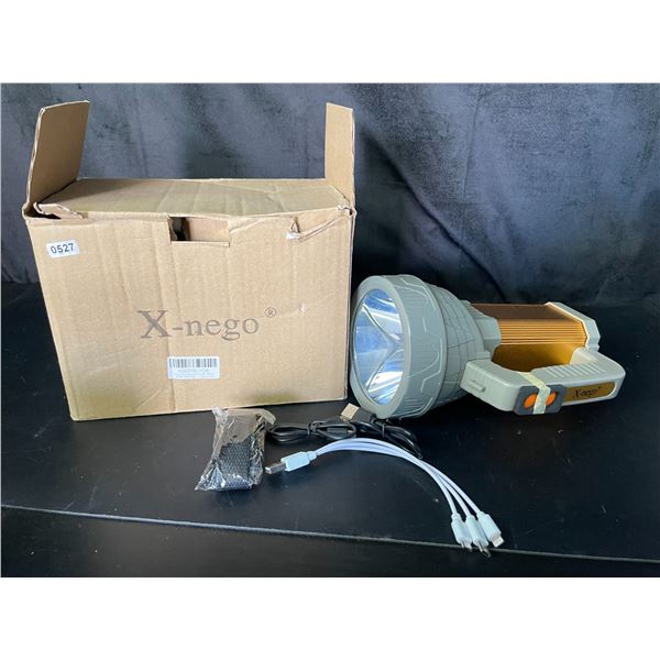 Lot of 1 Handheld Rechargeable Spotlight/Search Light - Brand New