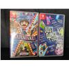 Image 1 : Lot of 2 Nintendo Switch Games - Carnival Games and Just Dance 2022