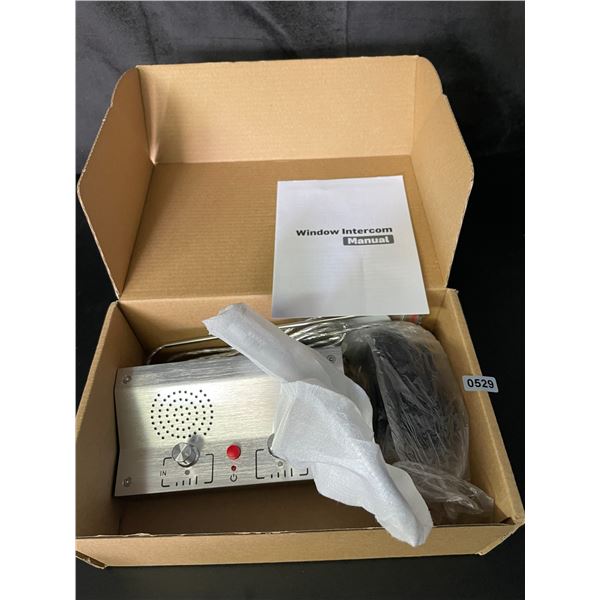 Lot of 1 Window Intercom System