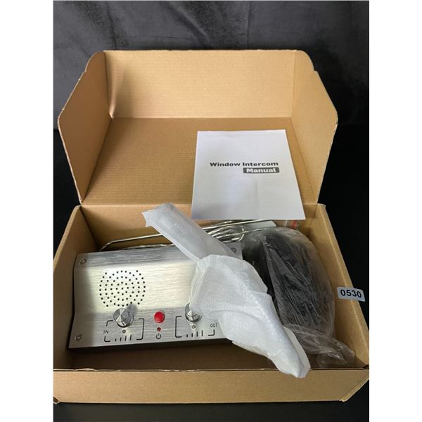 Lot of 1 Window Intercom System