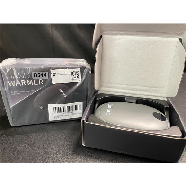 Lot of 2 Wulcea Portable Rechargeable Portable Power Banks/Hand Warmers - Brand New!
