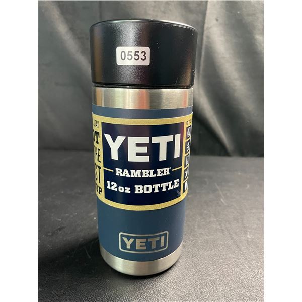Lot of 1 YETI Rambler 12oz Bottle - Blue - Brand New!