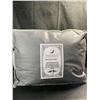 Image 1 : Lot of 1 JollyVogue Weighted Blanket for Adults - Grey