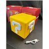 Image 2 : Lot of 2 Mario Mystery Block Lights with Offical Coin Sound - Brand New!