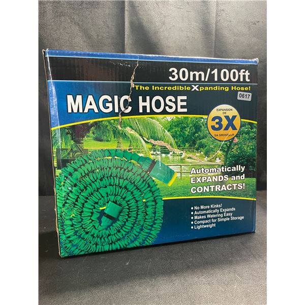Lot of 1 Magic Hose/Expanding Garden Hose - 30m/100 FT