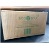 Image 2 : Lot of 2 Boxes of Eco Soul Palm Leaf Bowls (5.5" and 5" Size Bowls) - 150pcs Total!