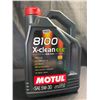 Image 1 : Lot of 1 Jug of 8100 X-clean EFE Motul SAE 5W-30 Motor Oil - 5L Jug - Brand New