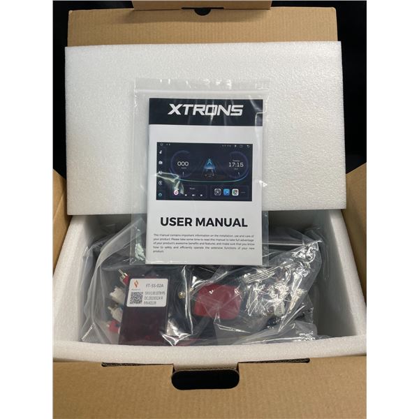 Lot of 1 Xtrons Single Din Android Car Stereo for Fiat 500 (black) - 7-inch Touch Screen - Brand New