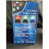 Image 2 : Lot of 2 LED Mini Flat Par Lights - Brand New!