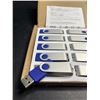Image 2 : Lot of 1 Box of USB Flash Drives - 1GB Each - 10 PCS - Brand New