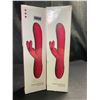Image 1 : Lot of 2 Rabbit-Style Vibrating Silicone Sex Toys for Women - Brand New!